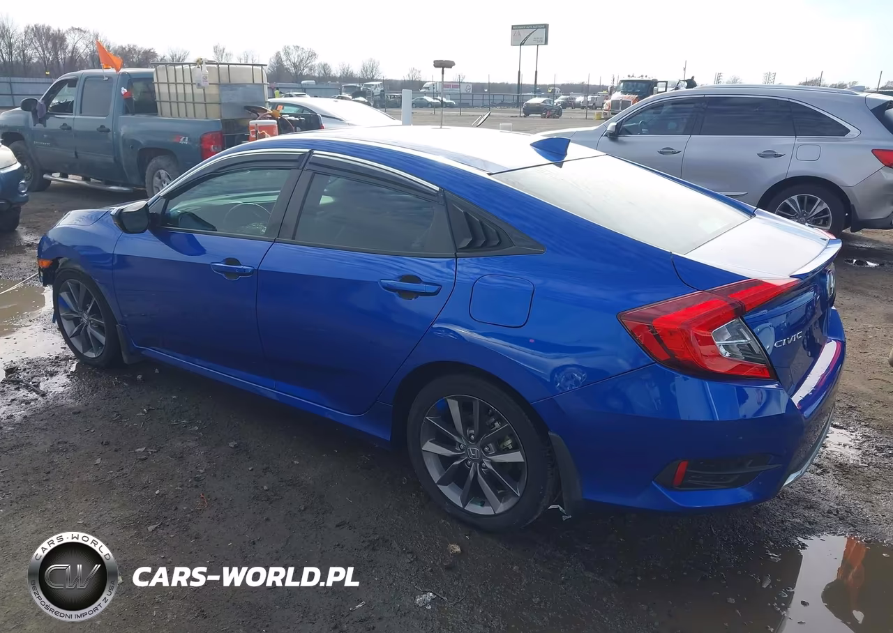 2021 Honda Civic Ex-L VIN:19XFC1F76ME005700 - 3