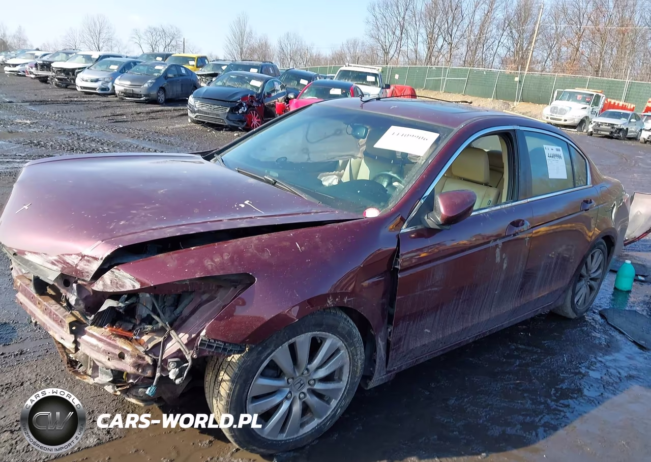 2012 Honda Accord 2.4 Ex-L VIN:1HGCP2F84CA093851 - 2