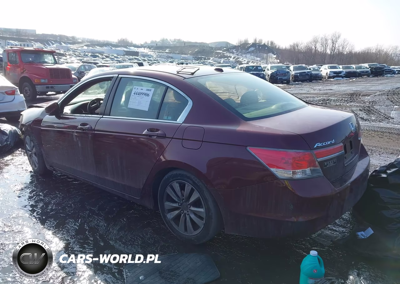 2012 Honda Accord 2.4 Ex-L VIN:1HGCP2F84CA093851 - 3