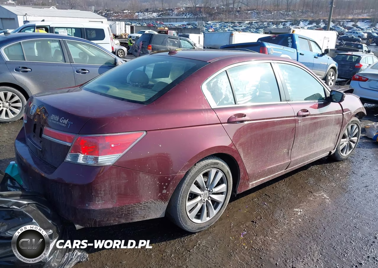 2012 Honda Accord 2.4 Ex-L VIN:1HGCP2F84CA093851 - 4