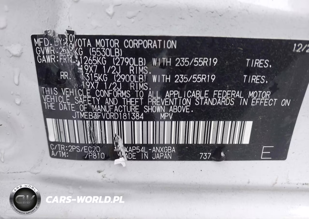 2024 Toyota Rav4 Prime Xse VIN:JTMEB3FV0RD181384 - 9