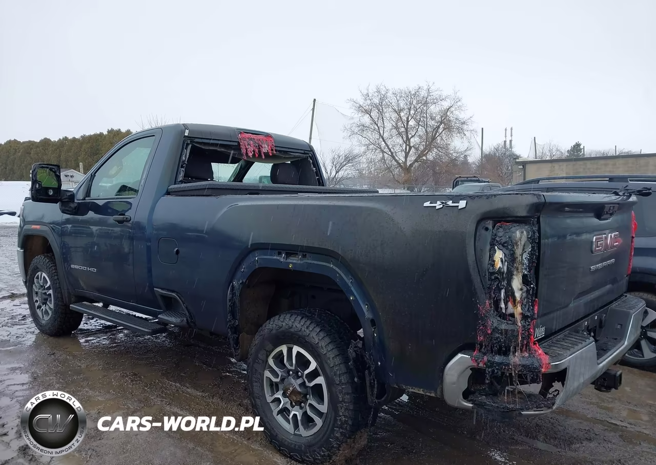 2022 GMC Sierra 3500Hd 4Wd Long Bed Pro VIN:1GT39SE79NF250796 - 4