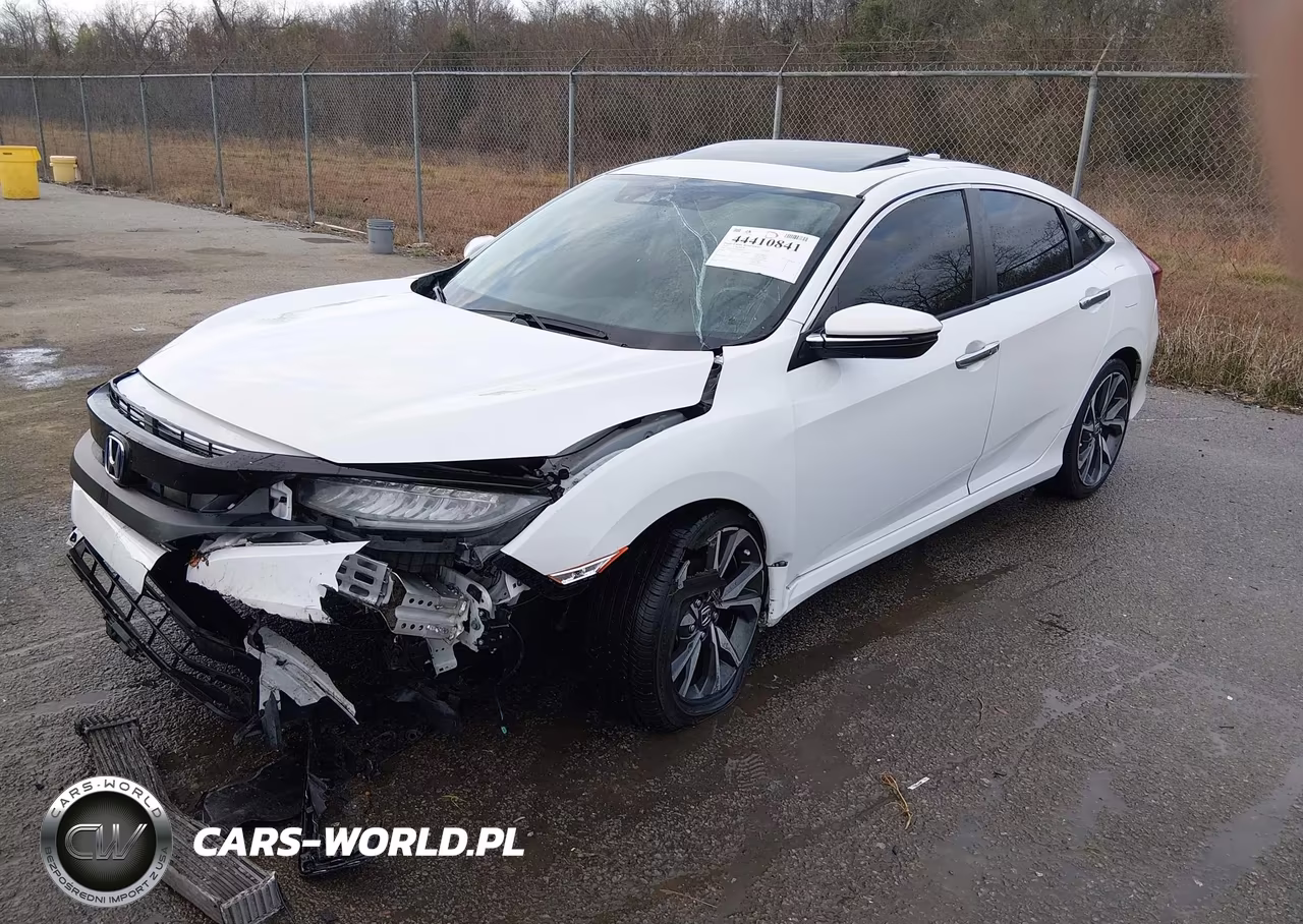 2021 Honda Civic Touring VIN:19XFC1F93ME002481 - 2