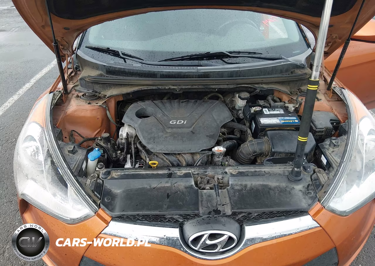 2013 Hyundai Veloster Base W-Black VIN:KMHTC6AD1DU168068 - 10