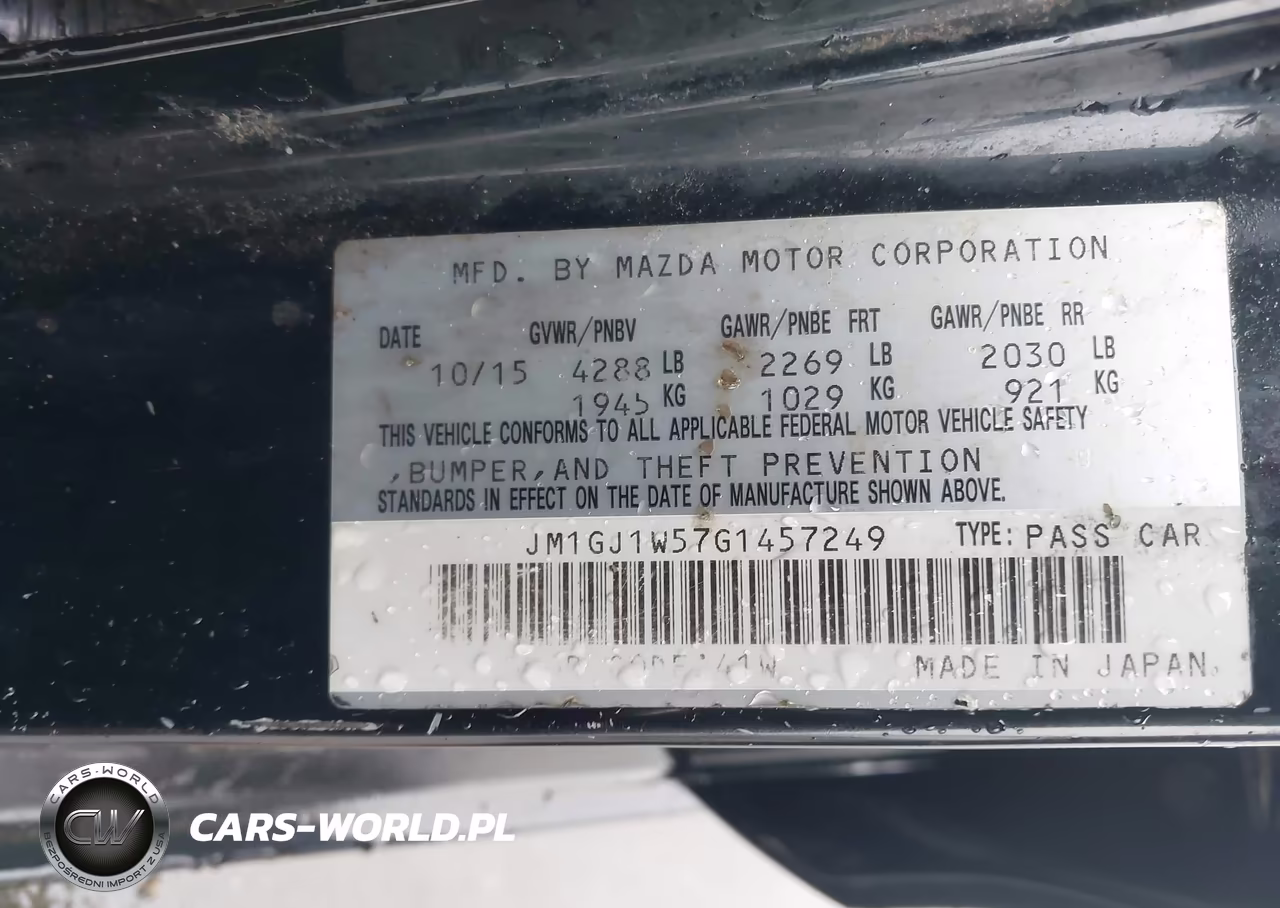 2016 Mazda Mazda6 I Grand Touring VIN:JM1GJ1W57G1457249 - 9