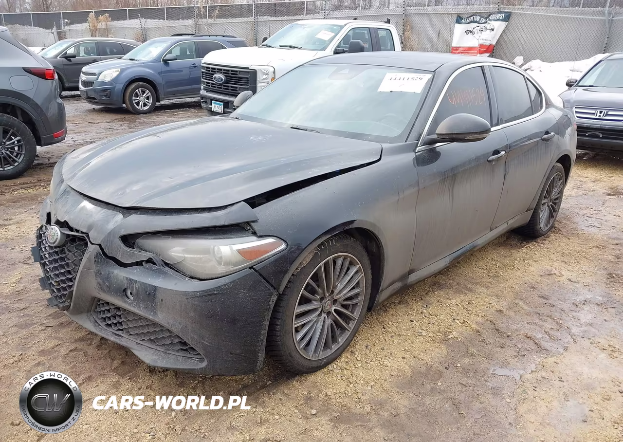 2017 Alfa Romeo Giulia Ti Awd VIN:ZARFAEEN9H7535880 - 2