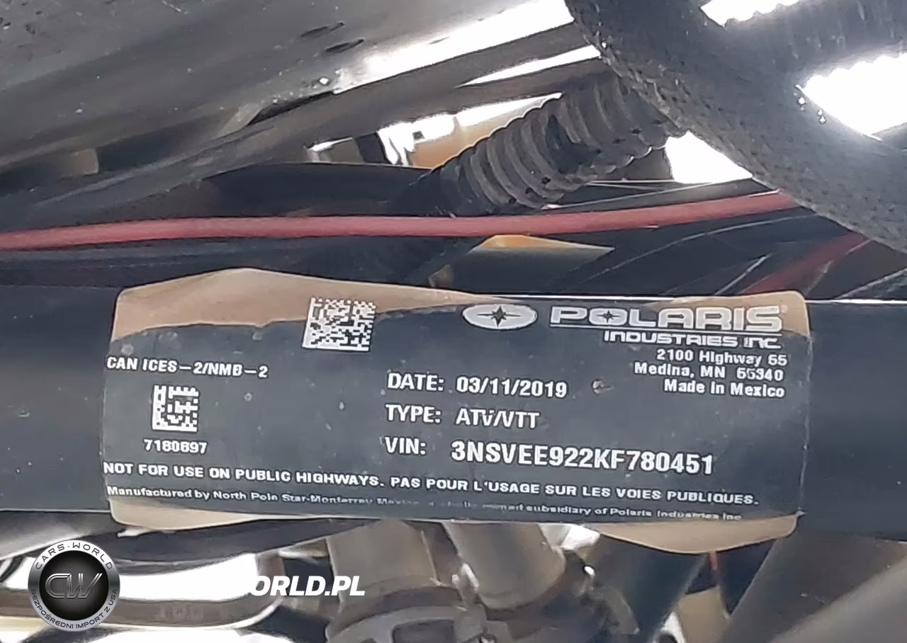2019 Polaris Rzr Xp Turbo S Velocity VIN:3NSVEE922KF780451 - 10