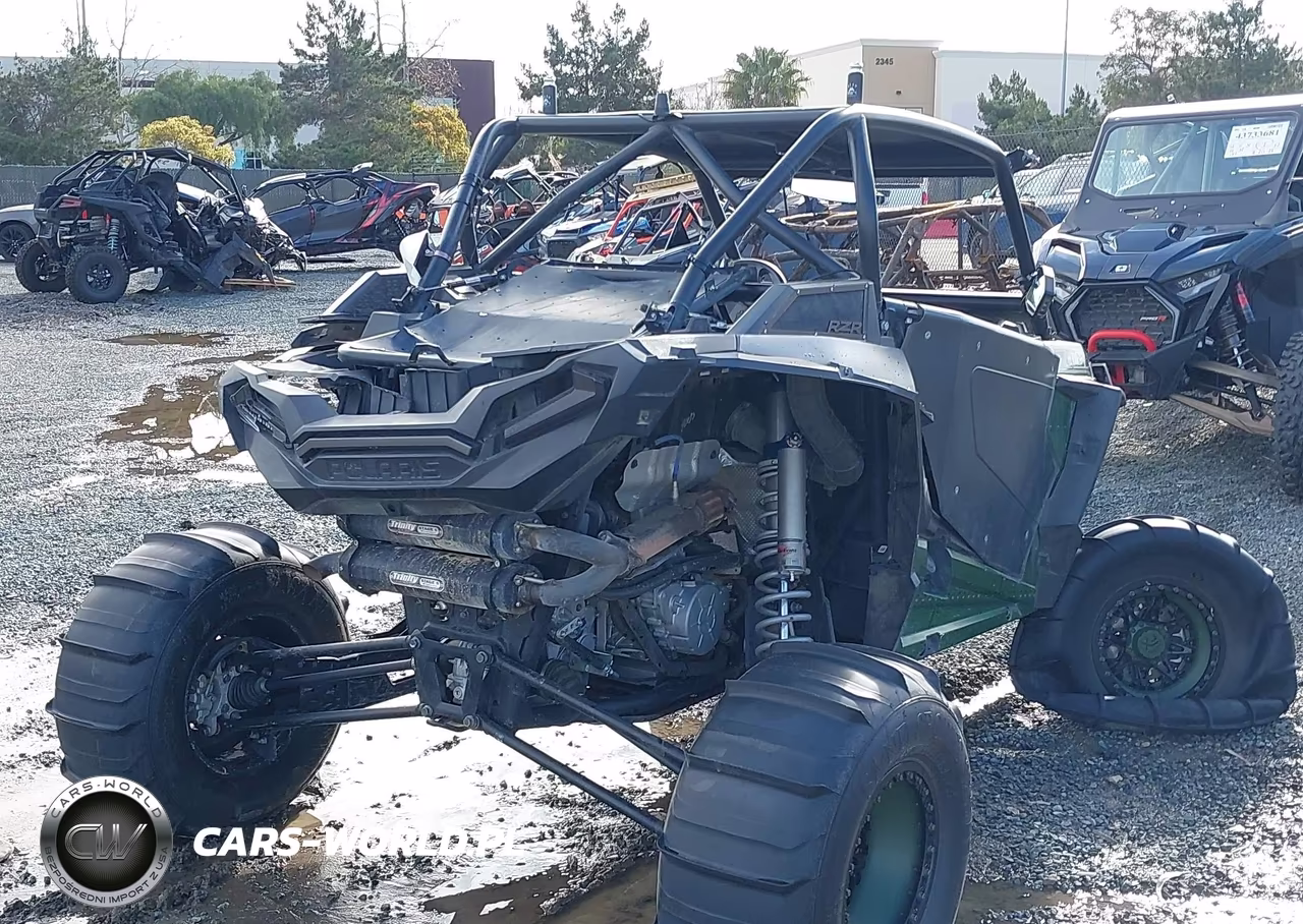 2019 Polaris Rzr Xp Turbo S Velocity VIN:3NSVEE922KF780451 - 4