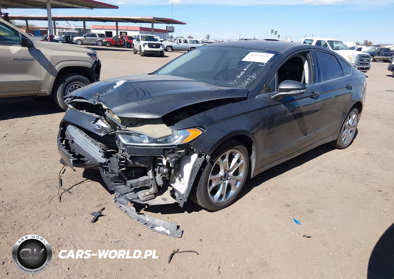 2016 Ford Fusion Se VIN:3FA6P0T9XGR206930 - 2
