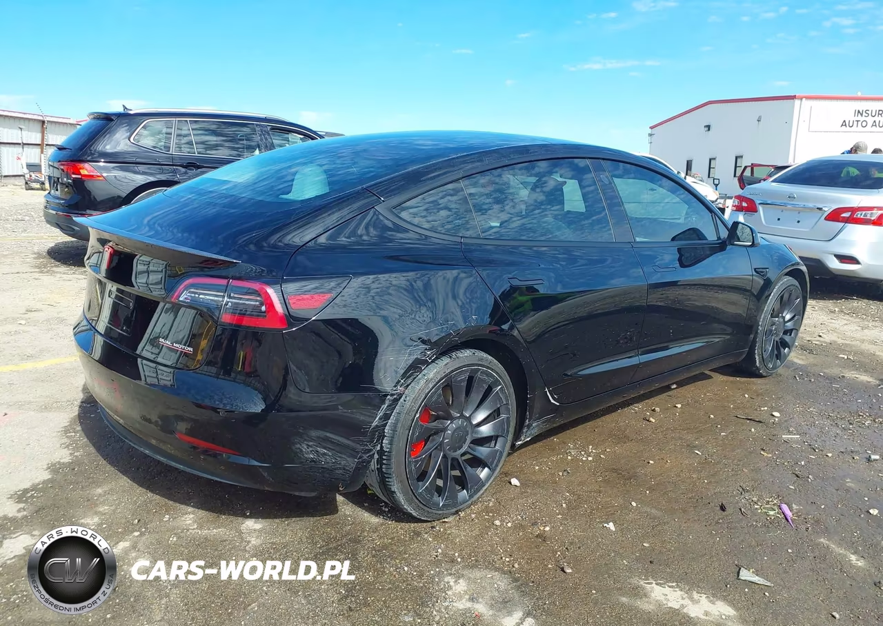 2022 Tesla Model 3 Performance Dual Motor All-Wheel Drive VIN:5YJ3E1EC0NF324808 - 4