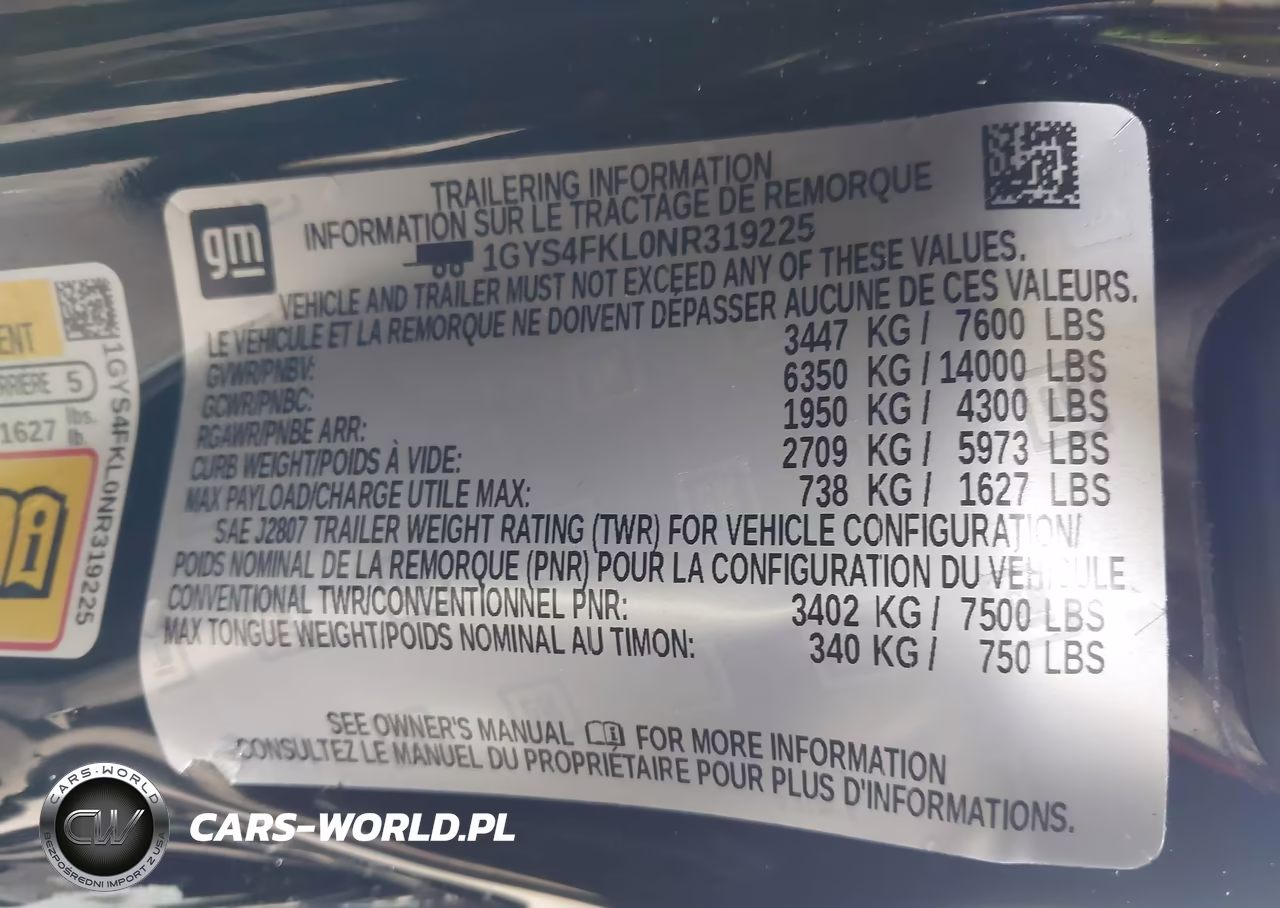 2022 Cadillac Escalade Sport VIN:1GYS4FKL0NR319225 - 9
