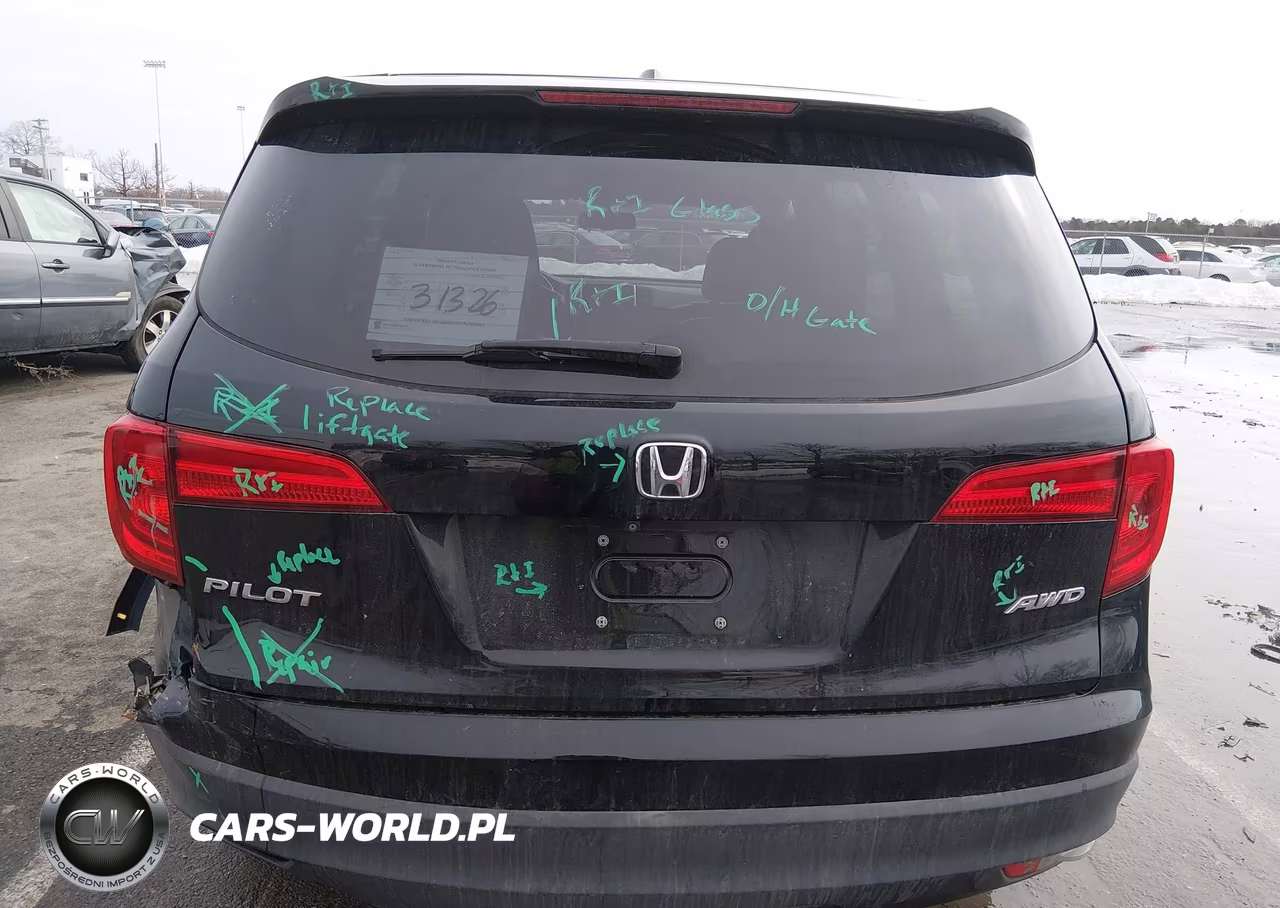2017 Honda Pilot Ex-L VIN:5FNYF6H52HB011762 - 16
