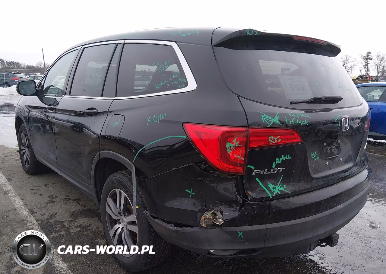 2017 Honda Pilot Ex-L VIN:5FNYF6H52HB011762 - 6