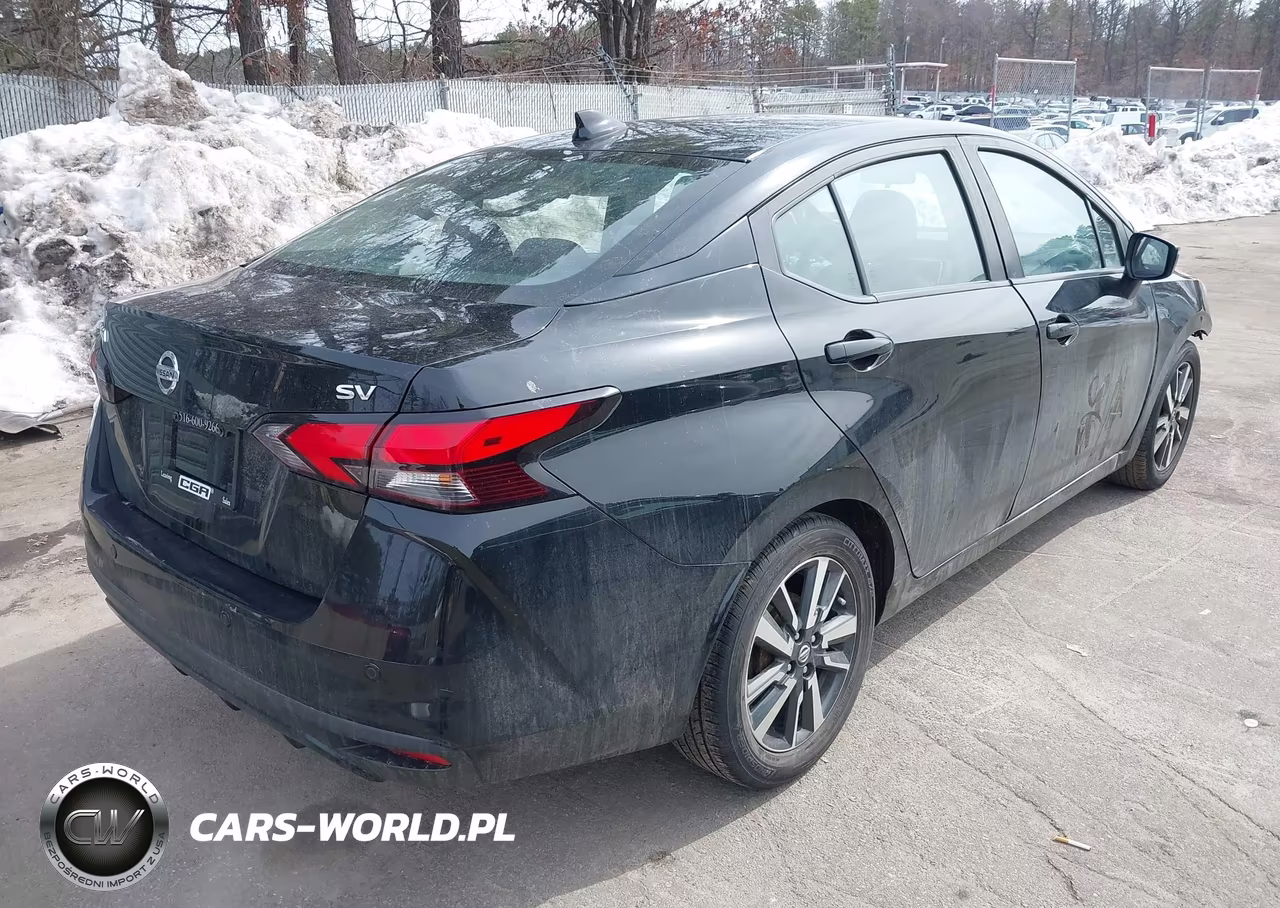 2021 Nissan Versa Sv Xtronic Cvt VIN:3N1CN8EV9ML865675 - 4