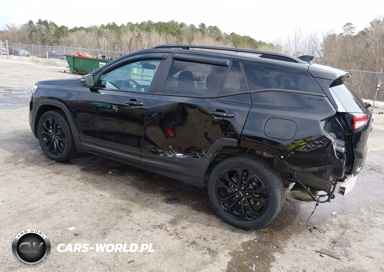 2022 GMC Terrain Fwd Sle VIN:3GKALMEV9NL202017 - 3