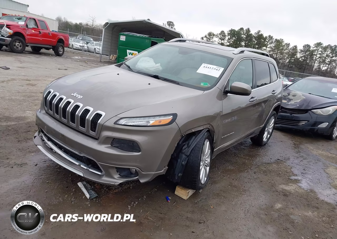 2017 Jeep Cherokee Overland Fwd VIN:1C4PJLJB7HW527393 - 2