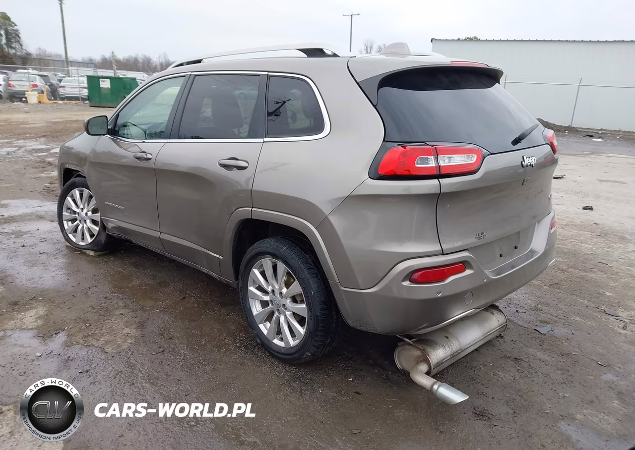 2017 Jeep Cherokee Overland Fwd VIN:1C4PJLJB7HW527393 - 3