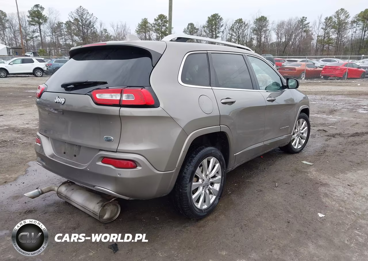 2017 Jeep Cherokee Overland Fwd VIN:1C4PJLJB7HW527393 - 4