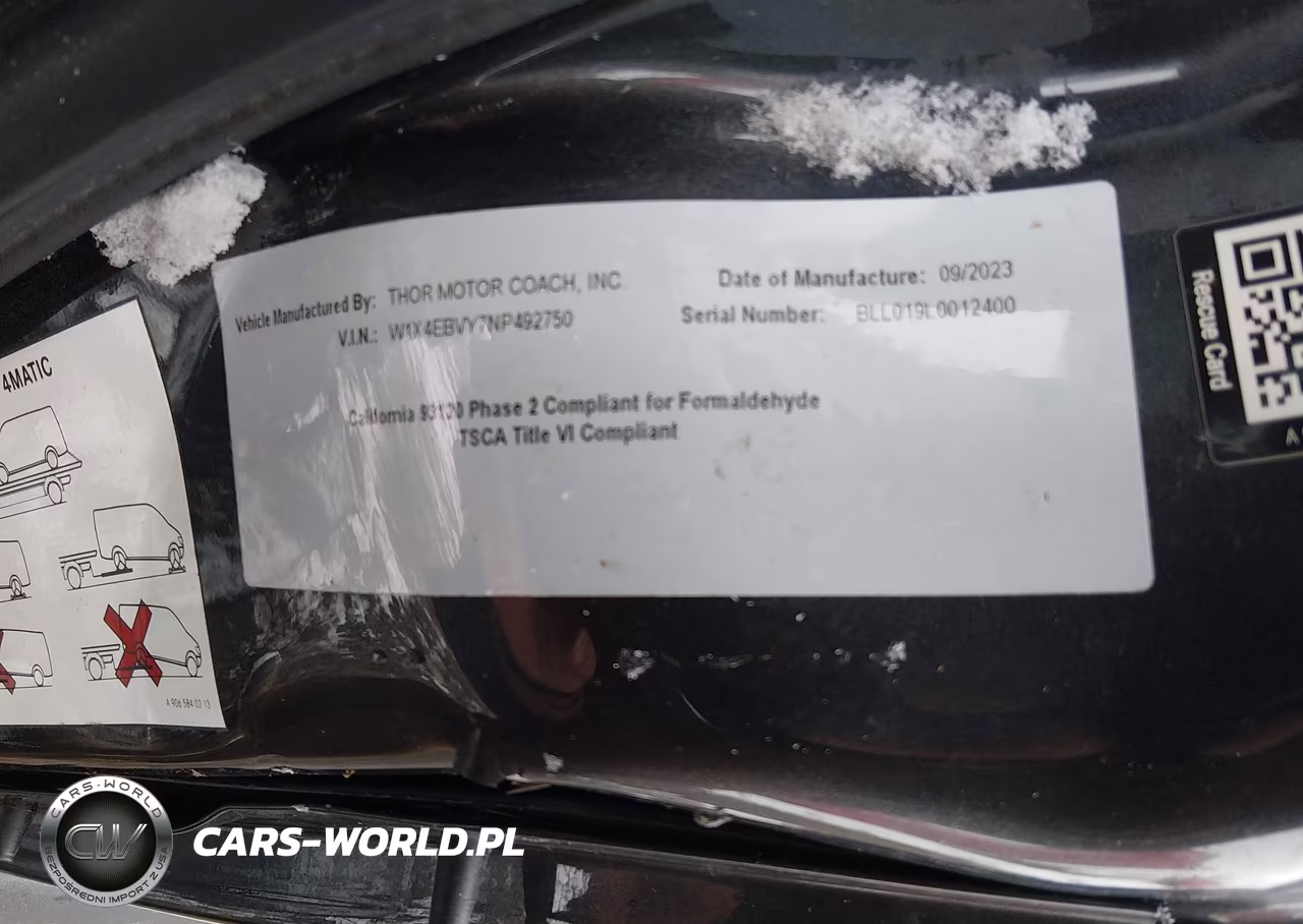 2022 Mercedes Benz Sprinter 2500 VIN:W1X4EBVY7NP492750 - 9