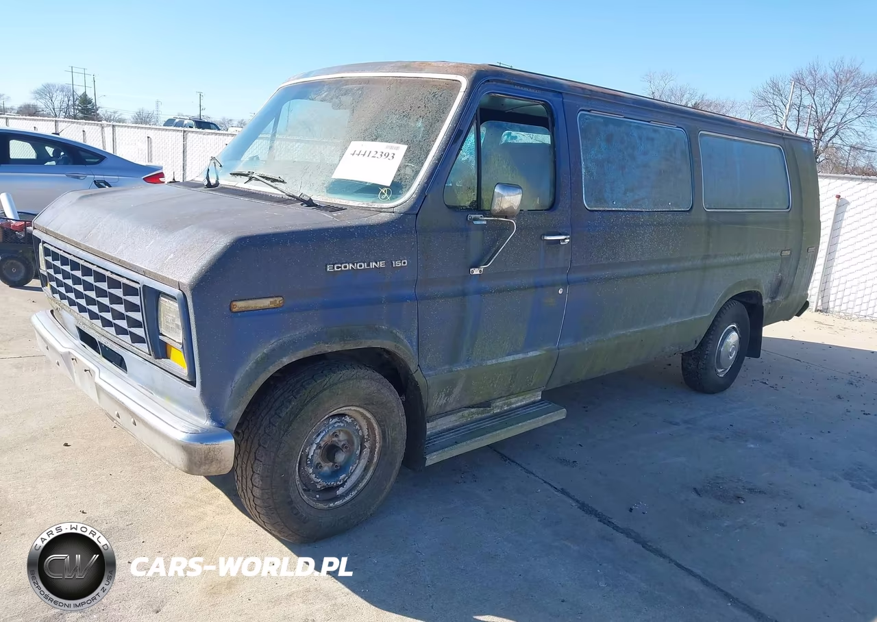 1987 Ford Econoline E150 Super Duty Van VIN:1FTES15Y2HHB93348 - 2