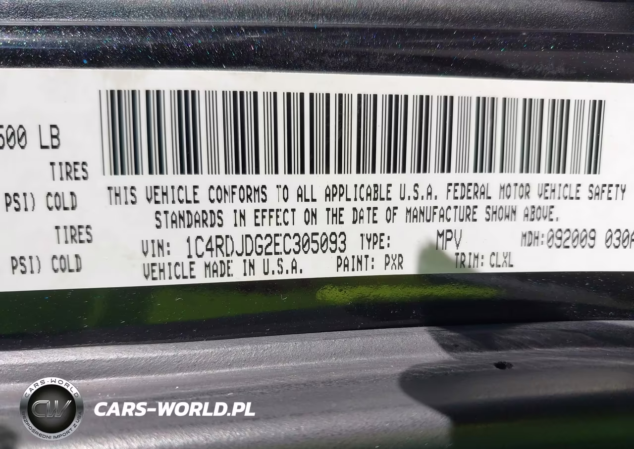 2014 Dodge Durango Limited VIN:1C4RDJDG2EC305093 - 9