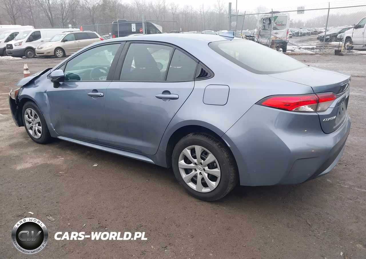 2022 Toyota Corolla Le VIN:5YFEPMAE9NP299326 - 3