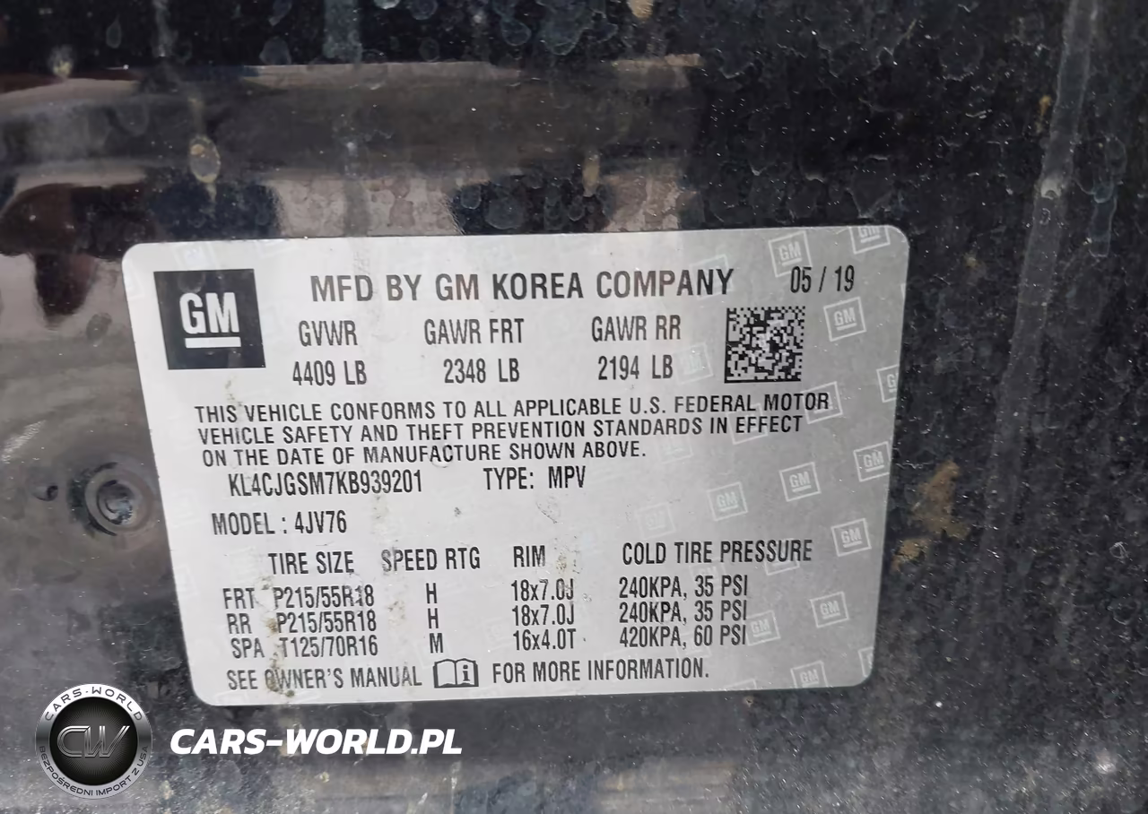 2019 Buick Encore Awd Essence VIN:KL4CJGSM7KB939201 - 9
