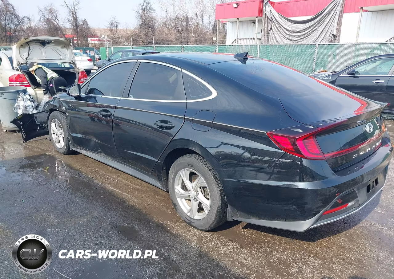 2021 Hyundai Sonata Se VIN:5NPEG4JA3MH074800 - 3