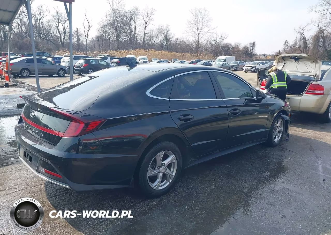 2021 Hyundai Sonata Se VIN:5NPEG4JA3MH074800 - 4