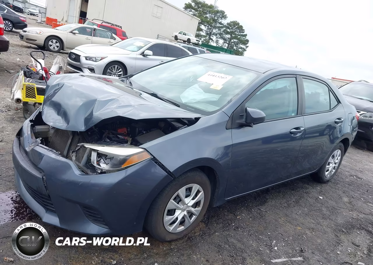 2015 Toyota Corolla L VIN:5YFBURHE0FP361440 - 2
