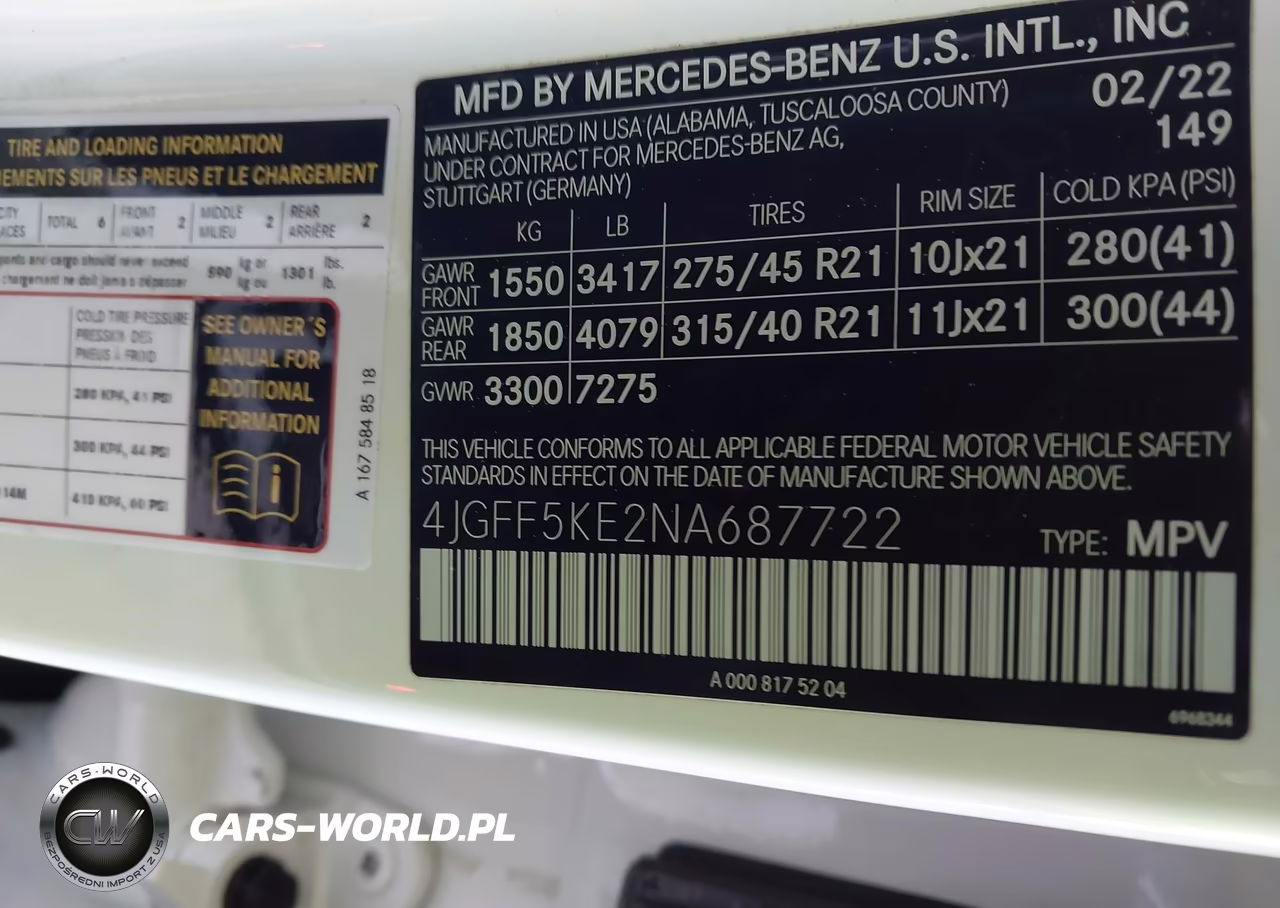 2022 Mercedes-Benz Gls 450 4Matic VIN:4JGFF5KE2NA687722 - 9