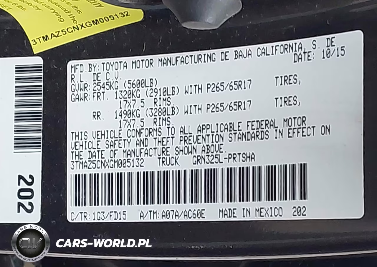 2016 Toyota Tacoma Trd Sport VIN:3TMAZ5CNXGM005132 - 9