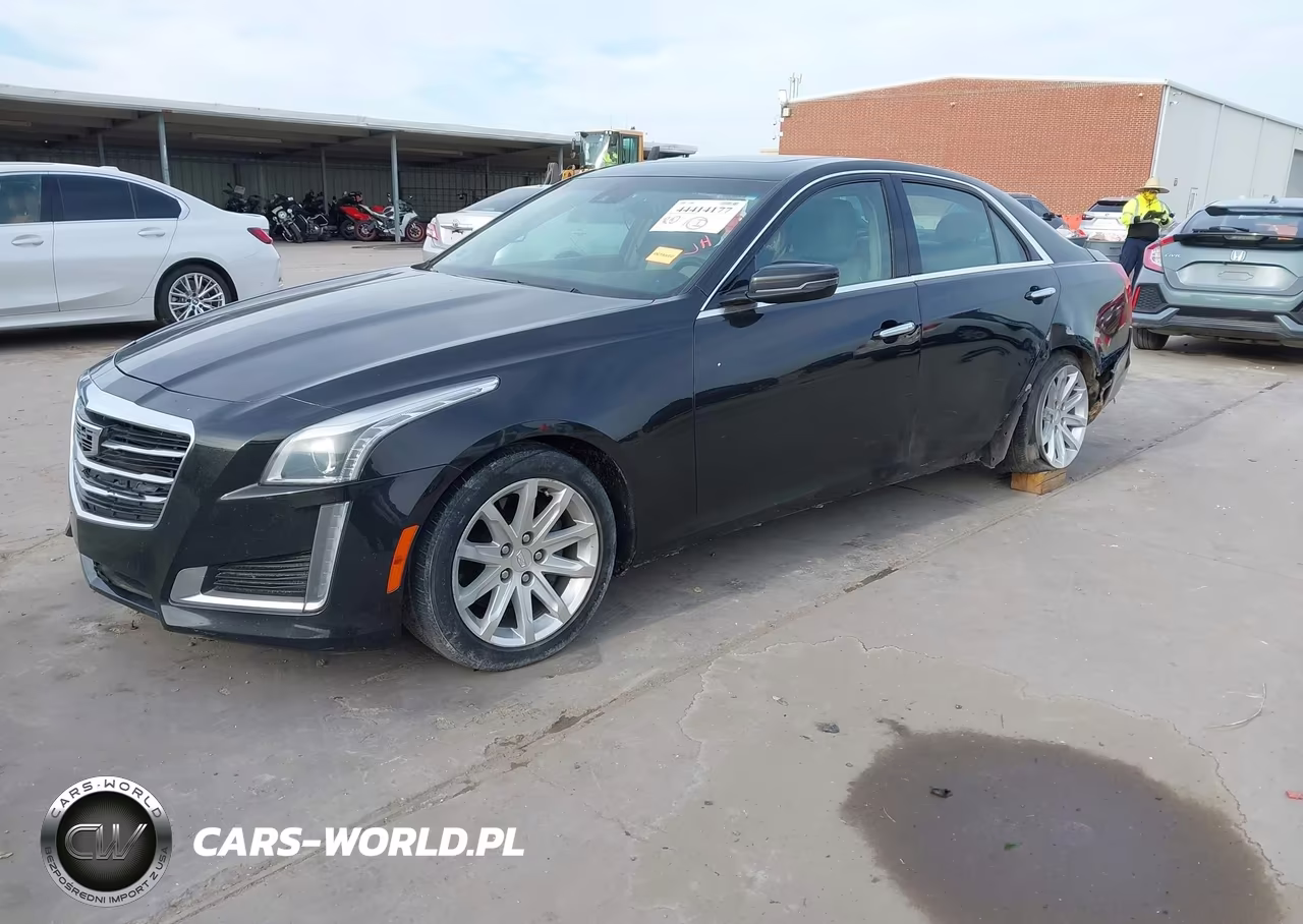 2015 Cadillac Cts Luxury VIN:1G6AR5S35F0131824 - 2