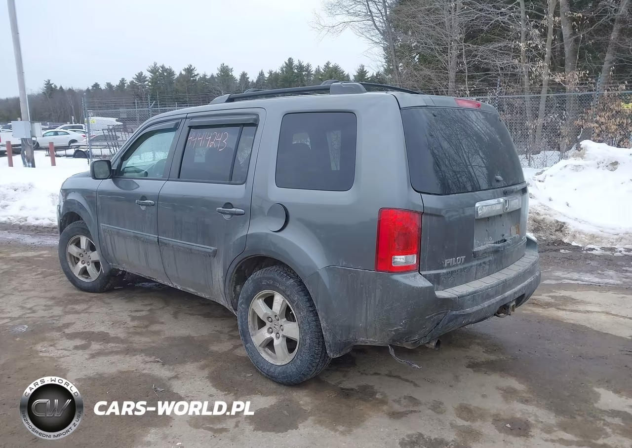 2009 Honda Pilot Ex VIN:5FNYF484X9B004572 - 3