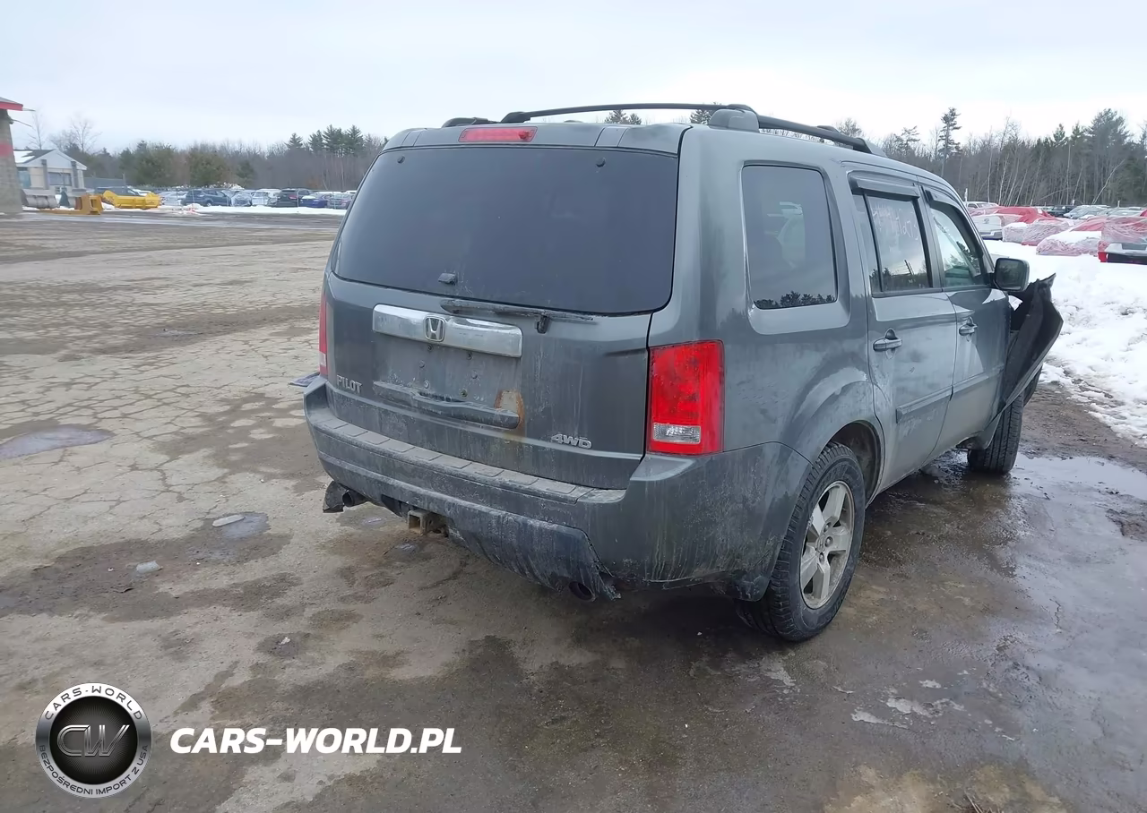 2009 Honda Pilot Ex VIN:5FNYF484X9B004572 - 4