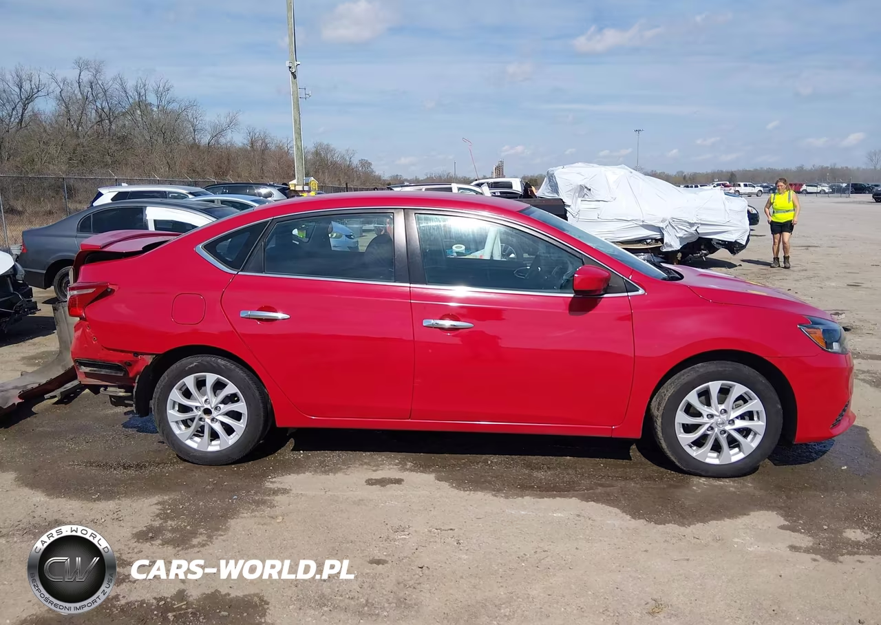 2018 Nissan Sentra Sv VIN:3N1AB7APXJL606562 - 14