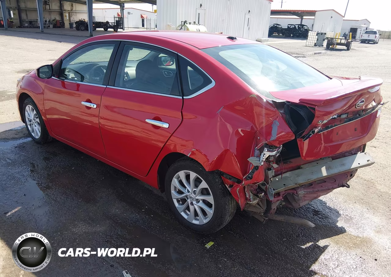 2018 Nissan Sentra Sv VIN:3N1AB7APXJL606562 - 3
