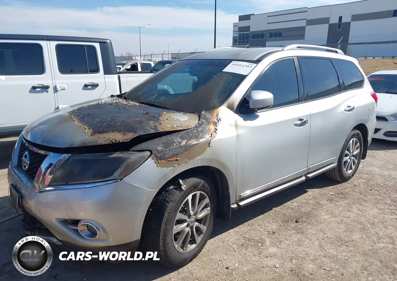 2013 Nissan Pathfinder Sl VIN:5N1AR2MN8DC638458 - 2