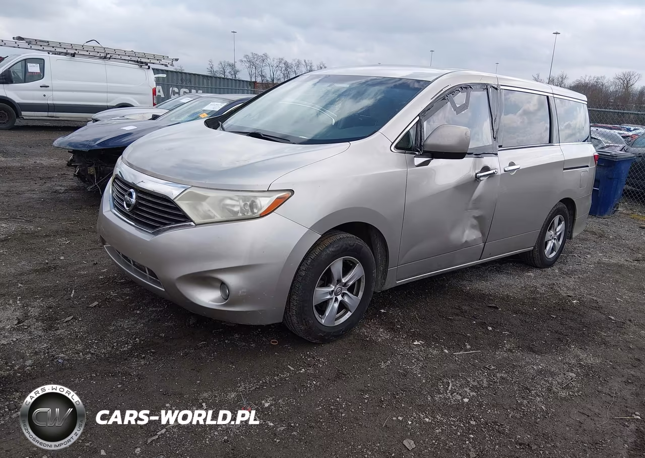 2013 Nissan Quest Sv VIN:JN8AE2KP6D9063721 - 2