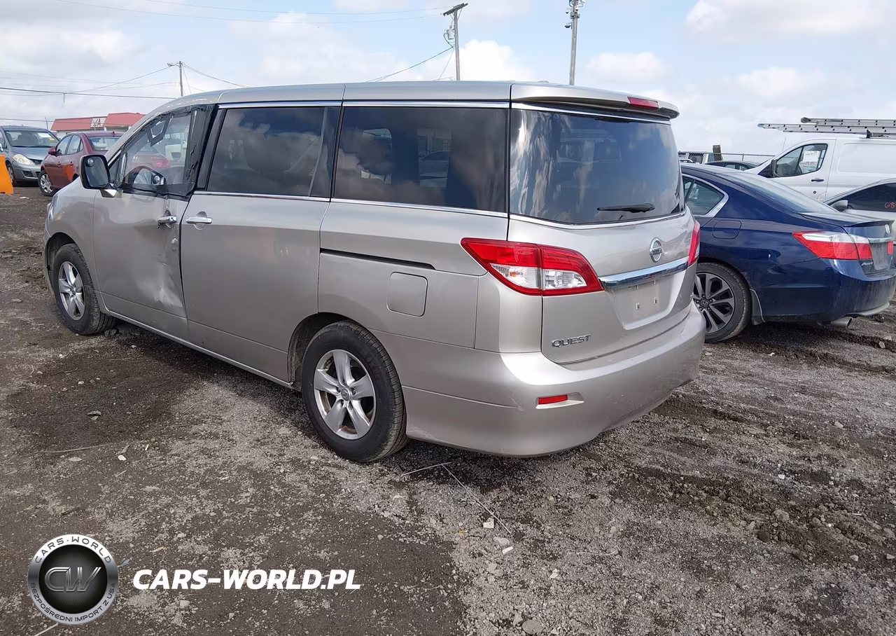 2013 Nissan Quest Sv VIN:JN8AE2KP6D9063721 - 3