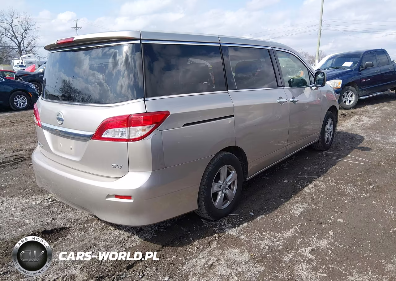 2013 Nissan Quest Sv VIN:JN8AE2KP6D9063721 - 4