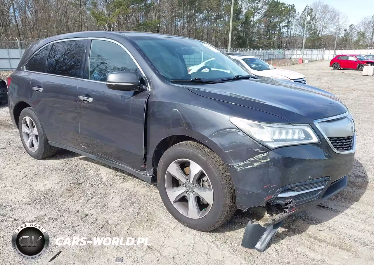 2016 Acura Mdx Acurawatch Plus Package