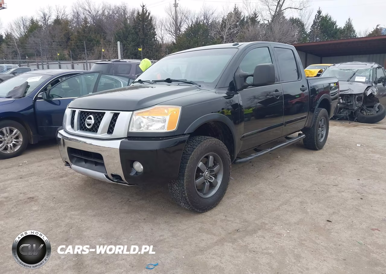 2015 Nissan Titan Pro-4X VIN:1N6BA0EC3FN503443 - 2