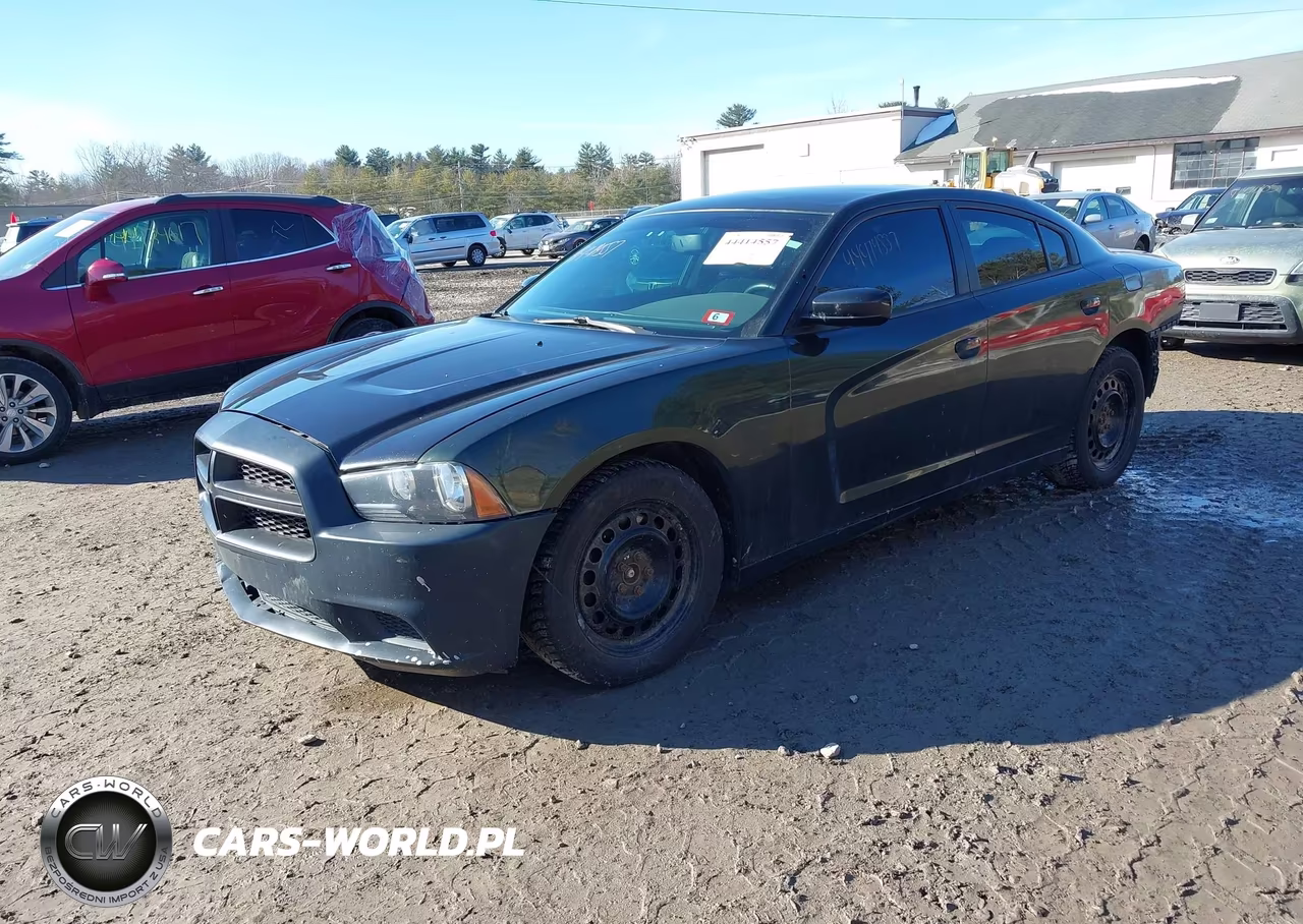 2014 Dodge Charger Police VIN:2C3CDXKT1EH288457 - 2