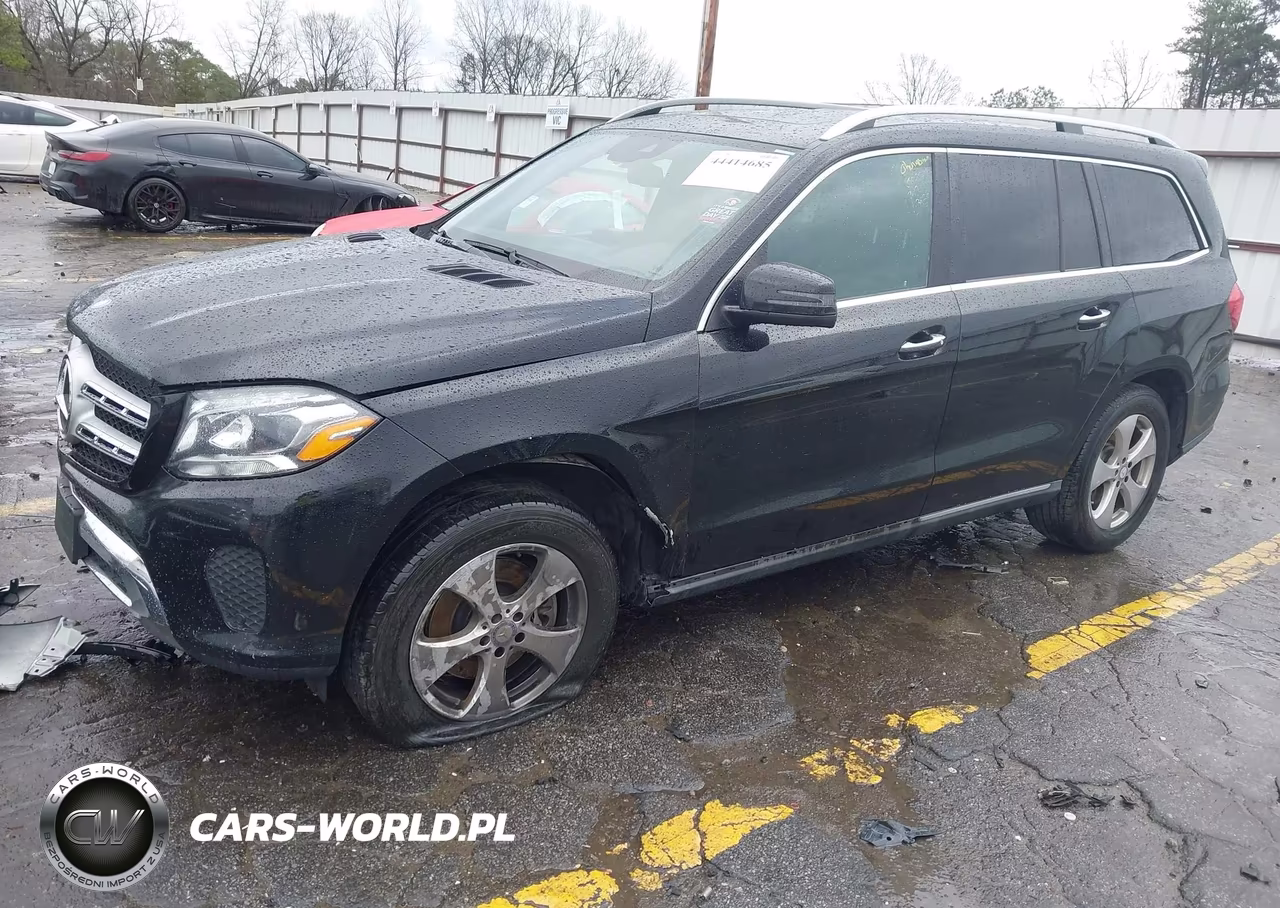 2017 Mercedes-Benz Gls 450 4Matic VIN:4JGDF6EE3HA888168 - 2