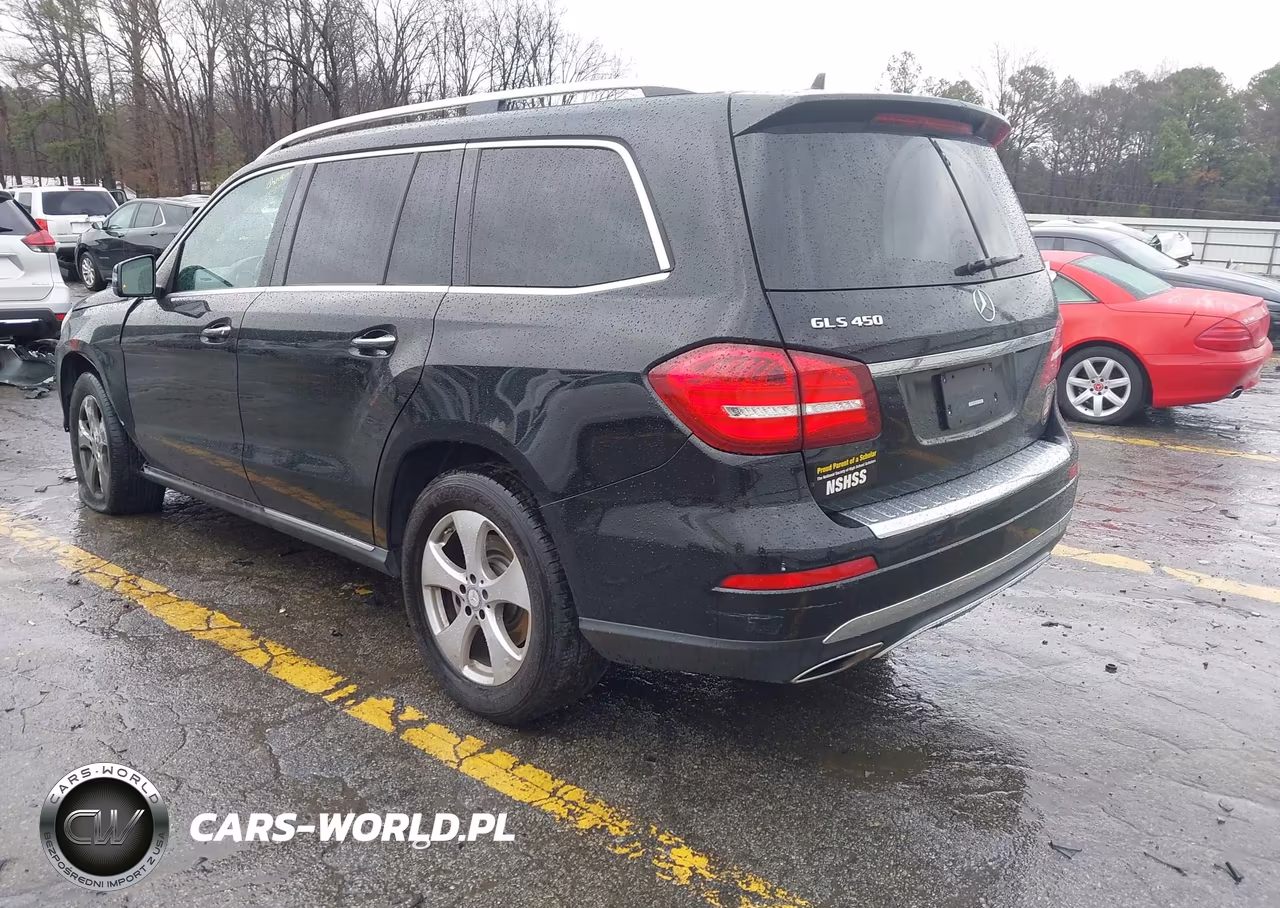 2017 Mercedes-Benz Gls 450 4Matic VIN:4JGDF6EE3HA888168 - 3