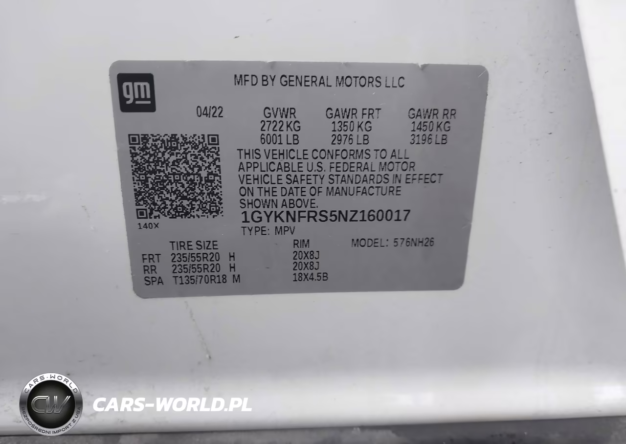 2022 Cadillac Xt5 Awd Premium Luxury VIN:1GYKNFRS5NZ160017 - 9