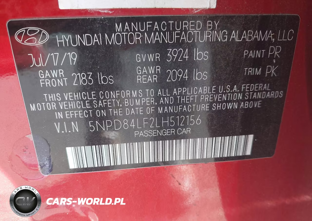 2020 Hyundai Elantra Sel VIN:5NPD84LF2LH512156 - 9