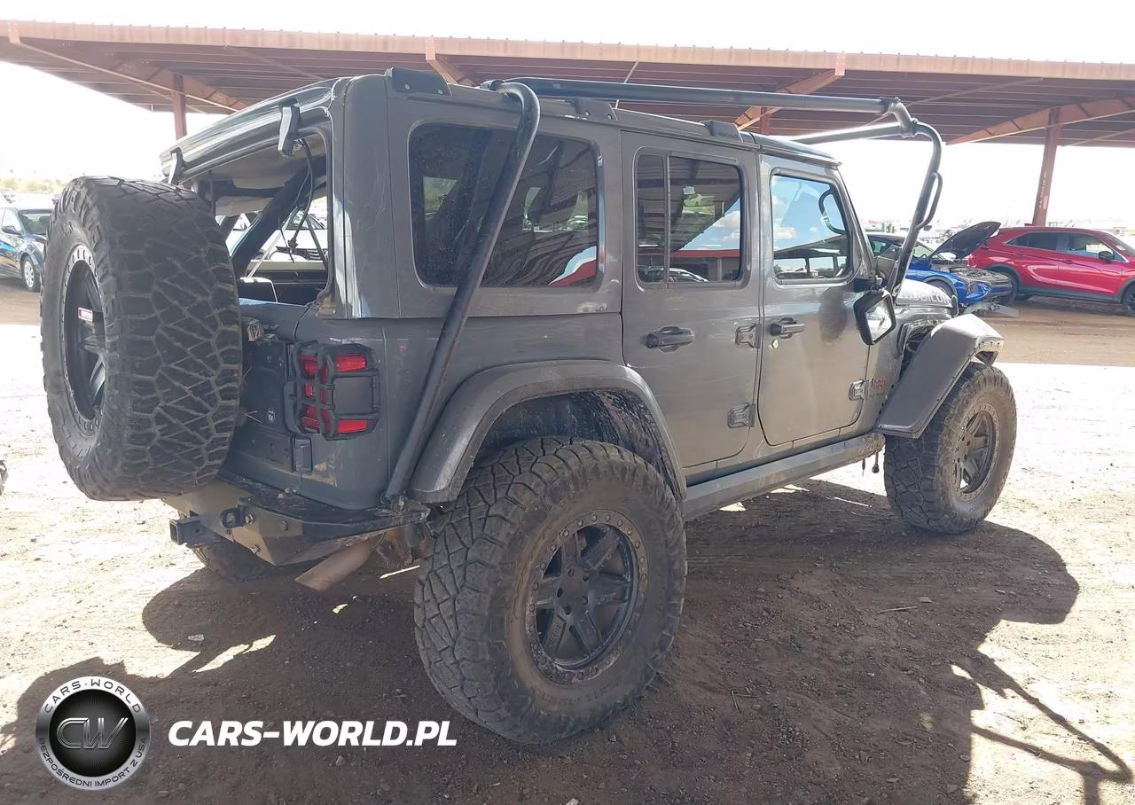 2020 Jeep Wrangler Unlimited Rubicon 4X4 VIN:1C4HJXFG4LW186656 - 4
