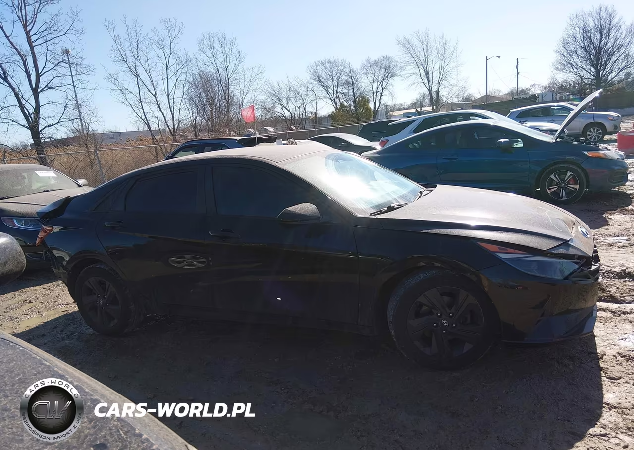 2021 Hyundai Elantra Sel VIN:KMHLM4AG2MU141053 - 13